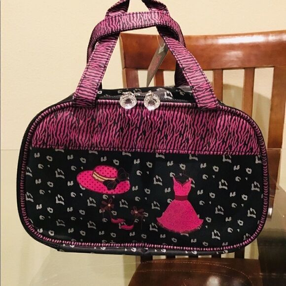 Super cute Cosmetics bag with mirror - Picture 2 of 7